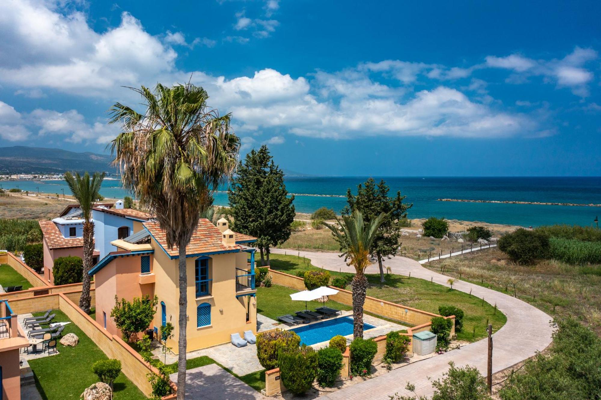 The Olympians Villas Polis Exteriör bild