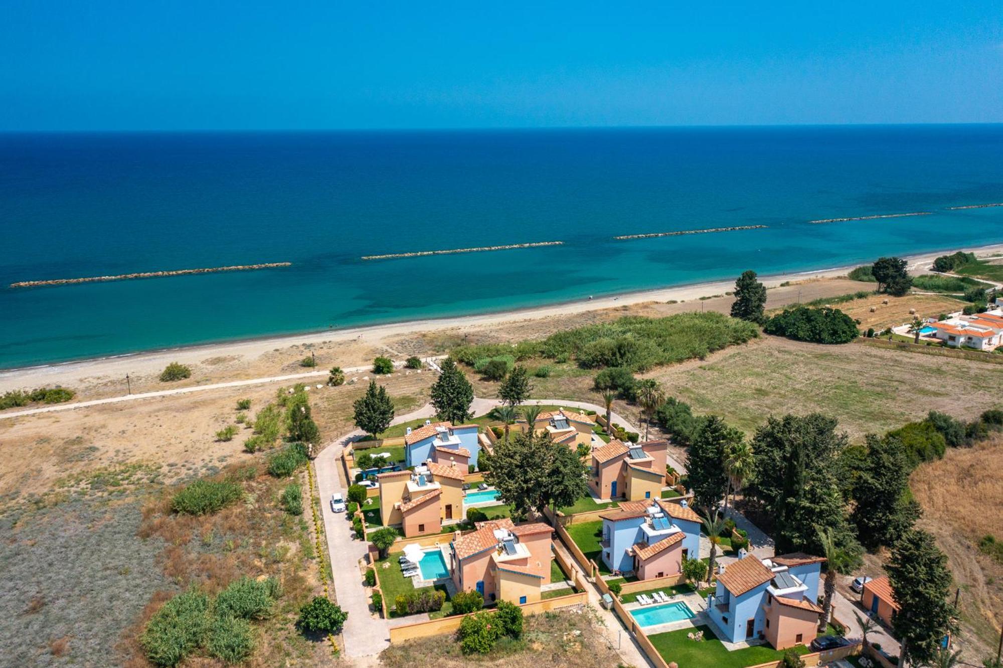 The Olympians Villas Polis Exteriör bild